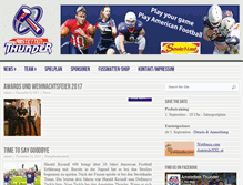 Tablet Screenshot of amstetten-thunder.at